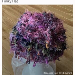 Colorful Textured Women's Hat